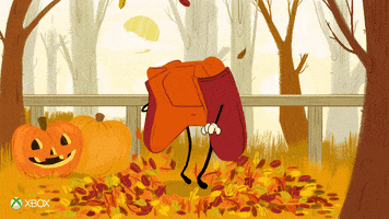 Pumpkin Spice Spinning GIF by Xbox