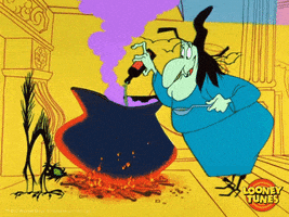 Witch Hazel Cooking GIF by Looney Tunes