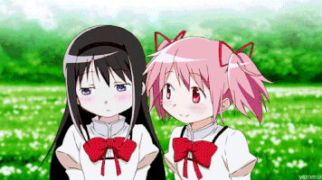 gabrielakurtz love madoka homura cheek GIF