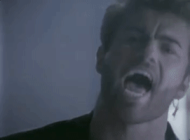 george michael one more try GIF by George Michael