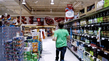 coreyvidal dance win jump groceries GIF