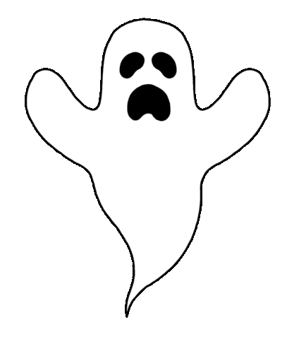 Halloween Ghost Sticker by Originals