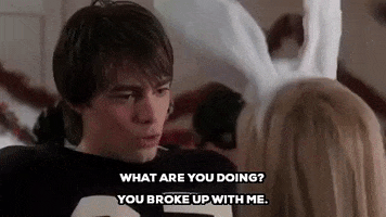 you broke up with me mean girls GIF