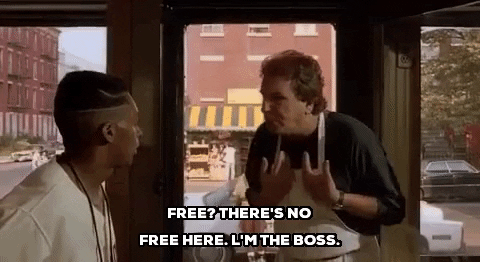Theres No Free Here Spike Lee GIF - Find & Share on GIPHY