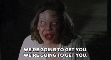 were going to get you evil dead GIF