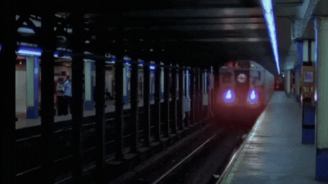 Nyc Cop Pushes Subway Train On Tracks GIFs - Get the best GIF on GIPHY