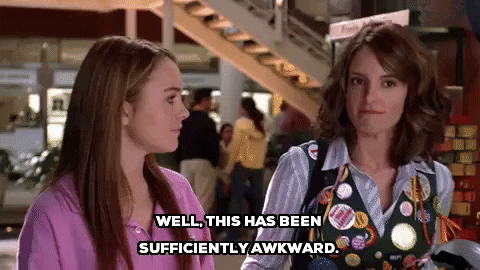 Awkward Mean Girls GIF - Find & Share on GIPHY
