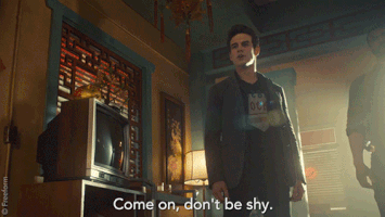 don't be shy GIF by Shadowhunters