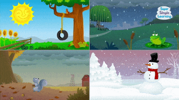 summer winter GIF by Super Simple