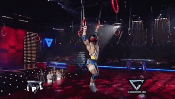 hang tough another one bites the dust GIF by Gladiators
