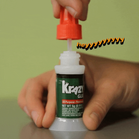 Super Glue Wow GIF by Krazy Glue