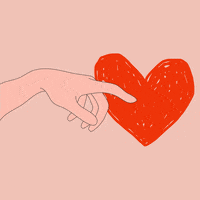 valentine's day heart GIF by Tessi Eng