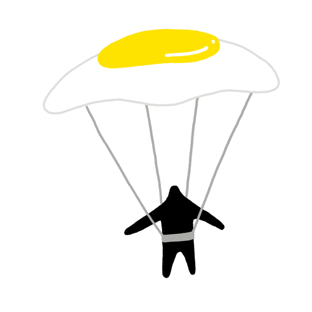 Parachute Sticker by jocelyntsaih for iOS & Android GIPHY
