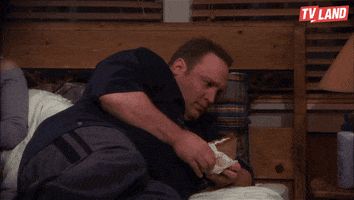 king of queens eating GIF by TV Land