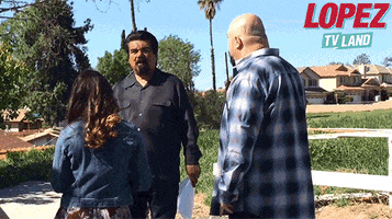 behind the scenes script GIF by Lopez on TV Land