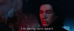 the force awakens im being torn apart GIF by Star Wars