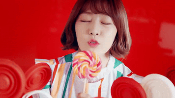 k-pop lollipop GIF