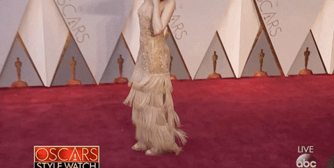 emma stone oscars red carpet GIF by The Academy Awards