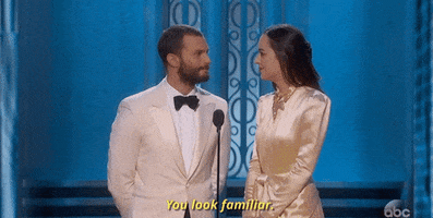 You Look Familiar Jamie Dornan GIF by The Academy Awards