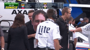 joey logano smile GIF by NASCAR
