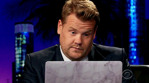 The Late Late Show with James Corden happy shrug james corden late late show GIF