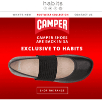habits habits camper shoes GIF