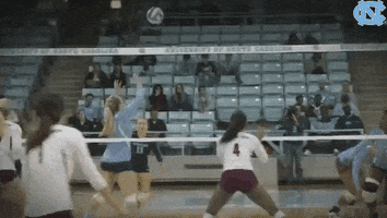point spike GIF by UNC Tar Heels