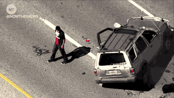 car crash news GIF by NowThis 