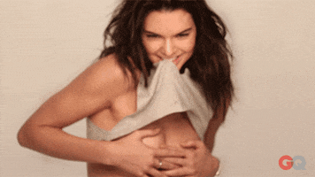 kendall jenner smile GIF by GQ