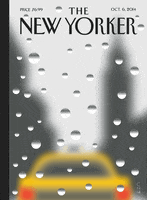 rainy day nyc GIF by The New Yorker