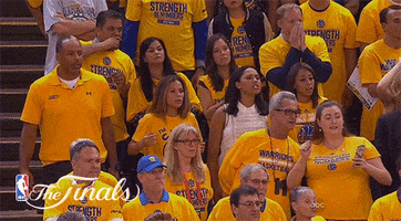 watching golden state warriors GIF by NBA