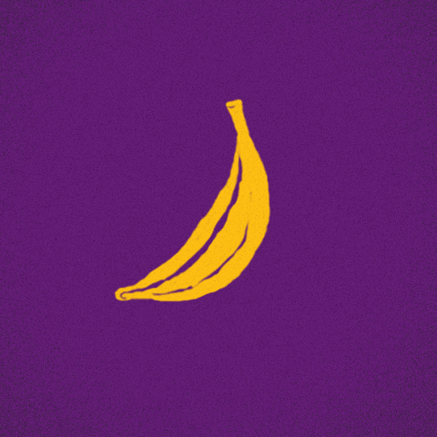 pop banana GIF by Visual Num Nums