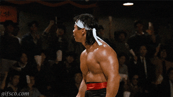 excited bolo yeung GIF by hero0fwar