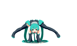 jeans hatsune miku break dance Sticker