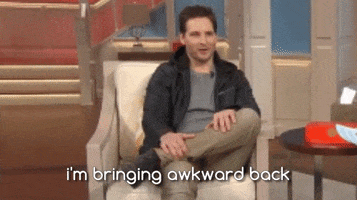 awkward peter facinelli GIF by The Meredith Vieira Show