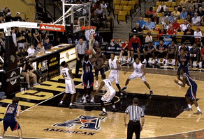 basketball block GIF by UCF Knights