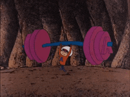 Working Out Hanna Barbera GIF by Warner Archive