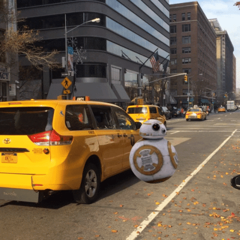 star wars traffic GIF by GIPHY CAM