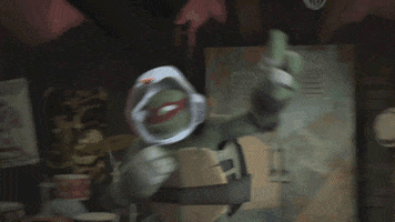 run oops GIF by Teenage Mutant Ninja Turtles