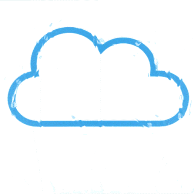 gabrielsanz rain cloud glass window GIF