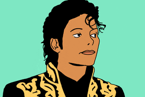 Michael Jackson Shade GIF by GIPHY Studios Originals