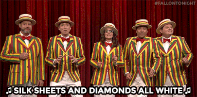 jimmy fallon ragtime gals GIF by The Tonight Show Starring Jimmy Fallon
