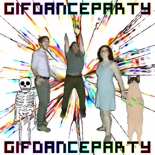 gif_dance_party gif dance party museum of the moving image gif elevator GIF