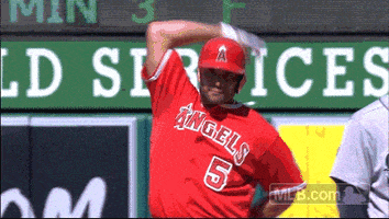 mike trout i got your back you got my back GIF by MLB