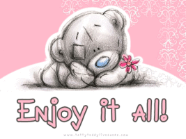 tattyteddyliveshere love life enjoy inspiration GIF