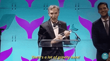 Bill Nye Gravity GIF by Shorty Awards