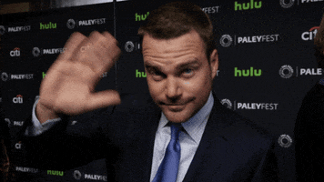 chris odonnell hello GIF by The Paley Center for Media