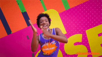 jaheem tombs happy dance GIF by Kids Choice Sports 2017