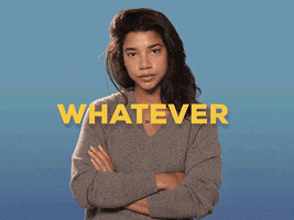Let It Go Whatever GIF by Hannah Bronfman
