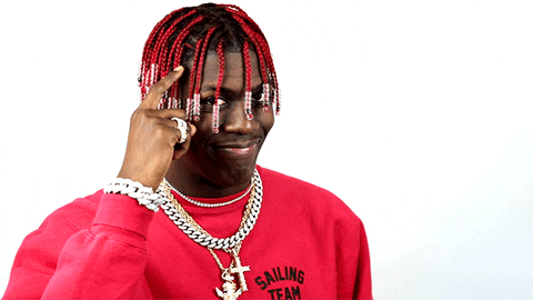 Lil Yachty thinking think lil yachty think about it GIF